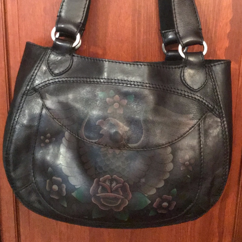 Black Vintage Lucky Brand Handbag